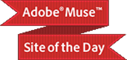 Adobe Muse Site of the Day